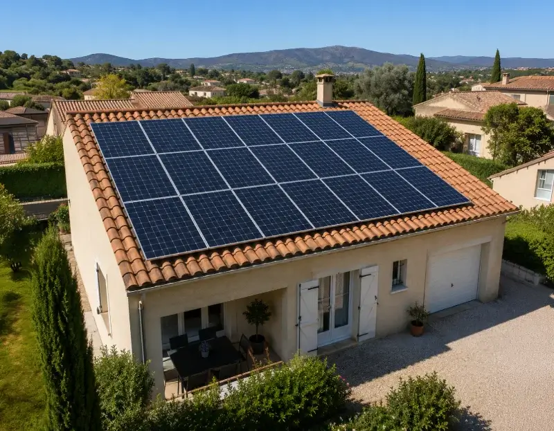 Prime à l'autoconsommation panneaux solaires Queyssac — aide financière de l'État